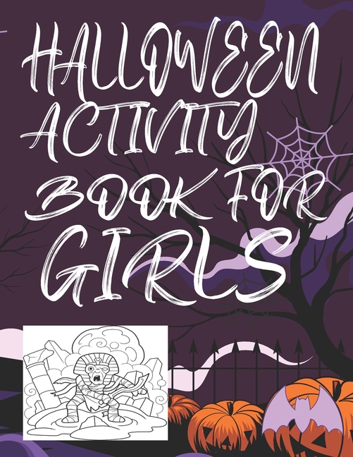 Halloween Activity Book for Girls: Halloween Activity Book for Boys (Paperback)