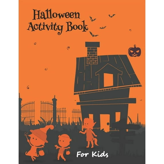 Halloween Activity Book for Kids : Coloring pages, Word search, Mazes, Sudoku with Pumpkin and Mummy design (Paperback)
