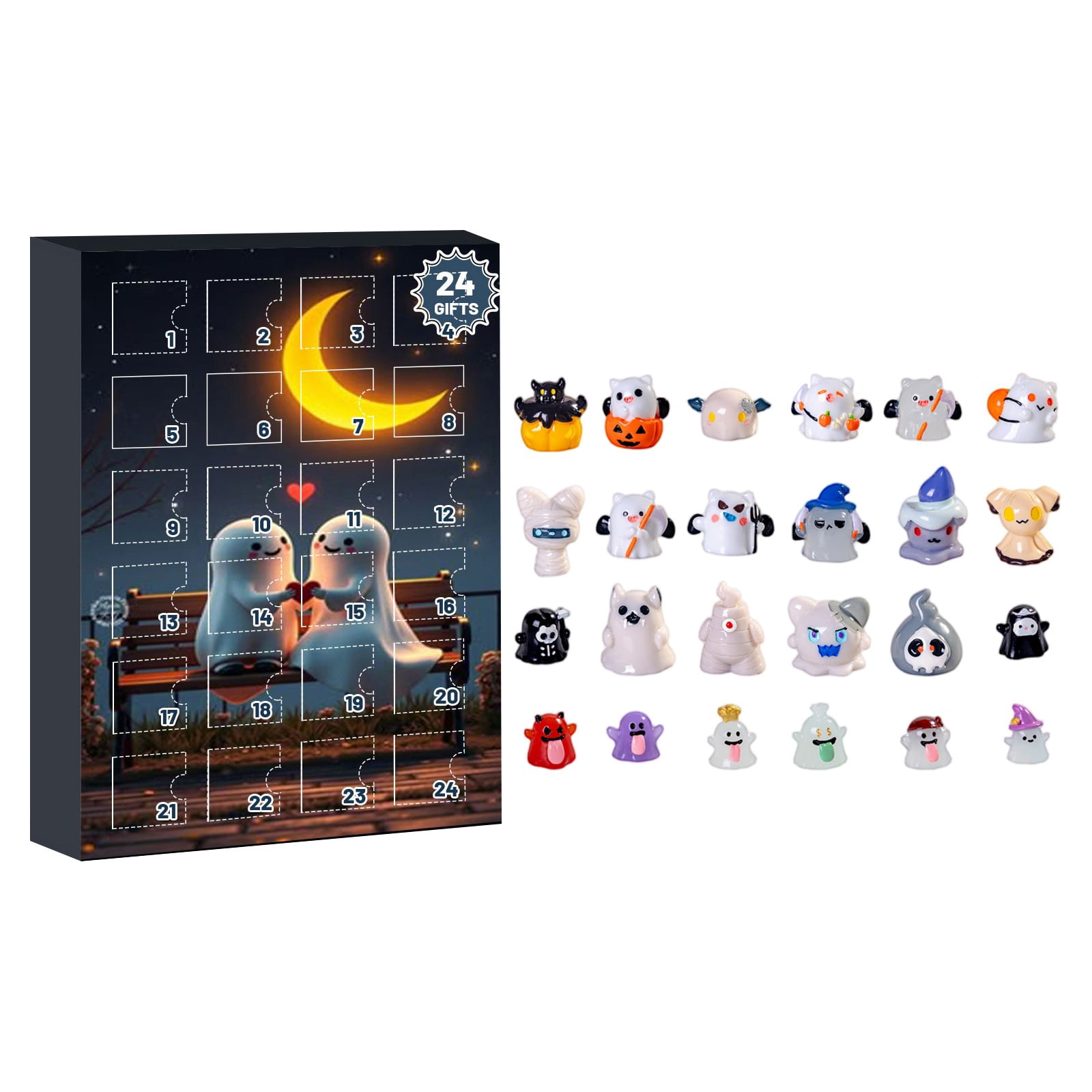 Halloween Advent Calendar 2024, 24 Day Halloween Countdown Calendar ...