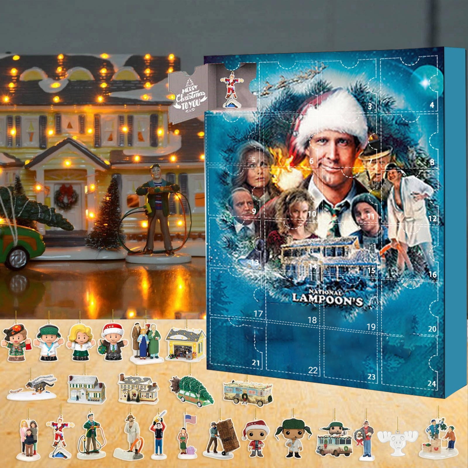 Halloween Advent Calendar 2024,Advent Calendar 2024 Halloween Figures