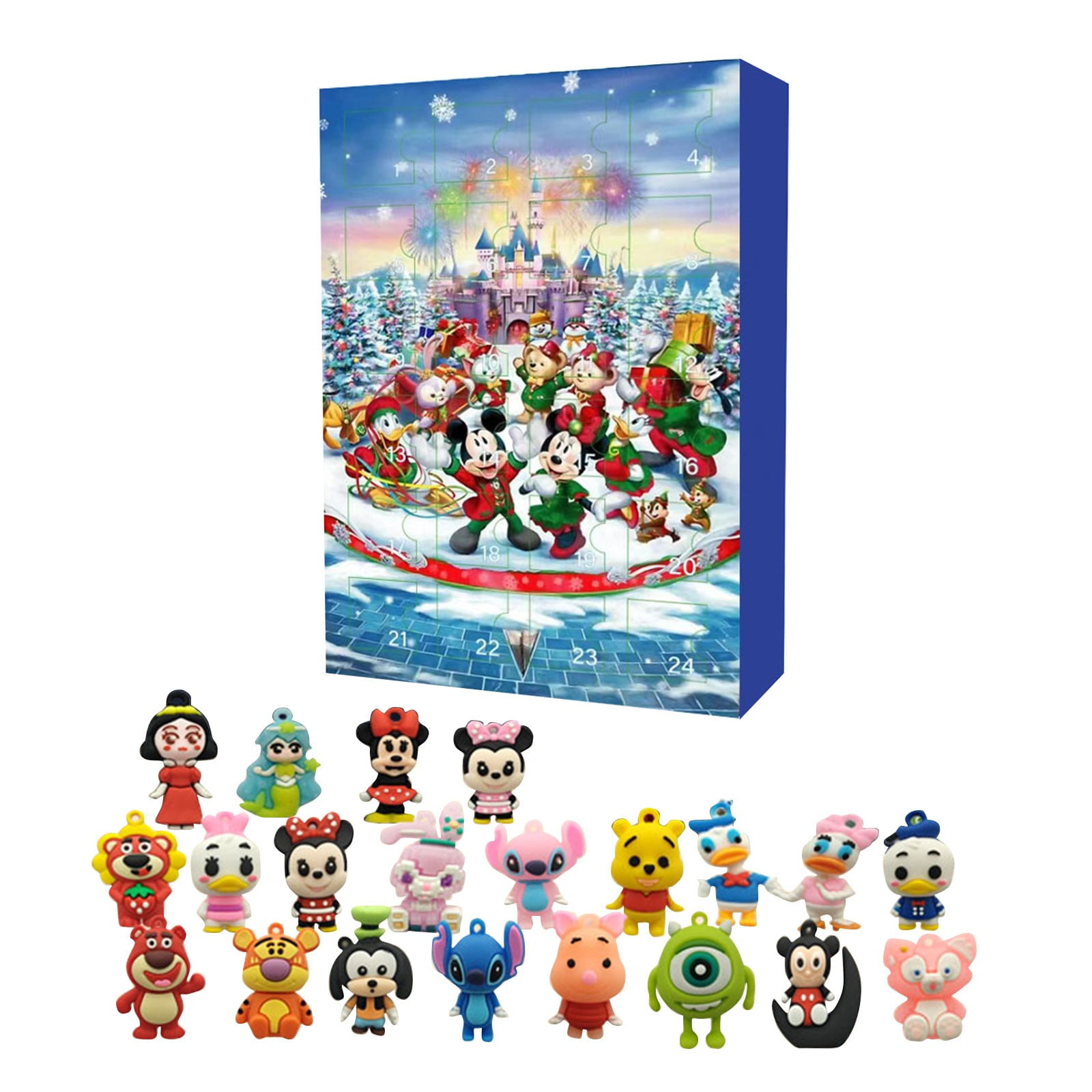 Halloween Advent Calendar 2024 Contains 24pcs Cartoon Figures Toys 2024