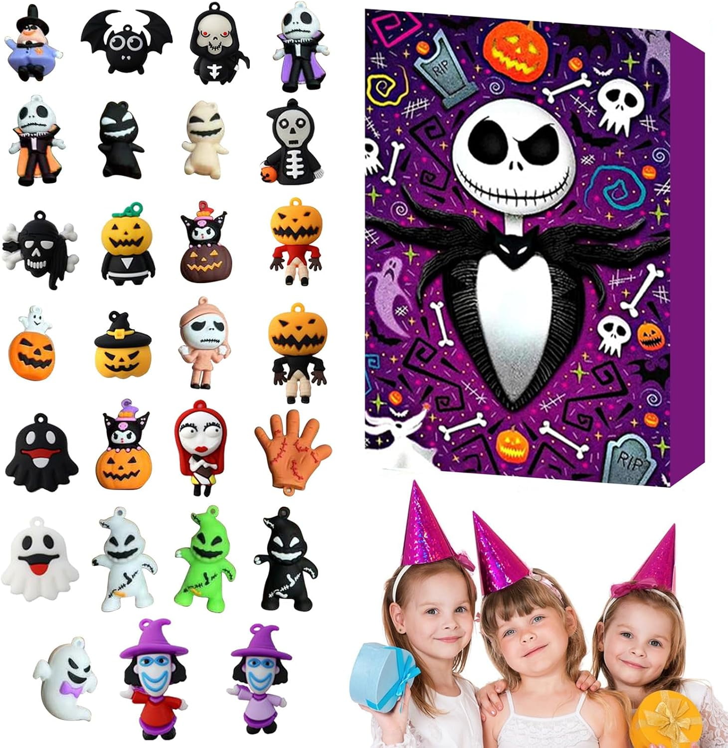 Halloween Adventskalender 2024 - 24 Grusel Figuren Horror Film Countdown