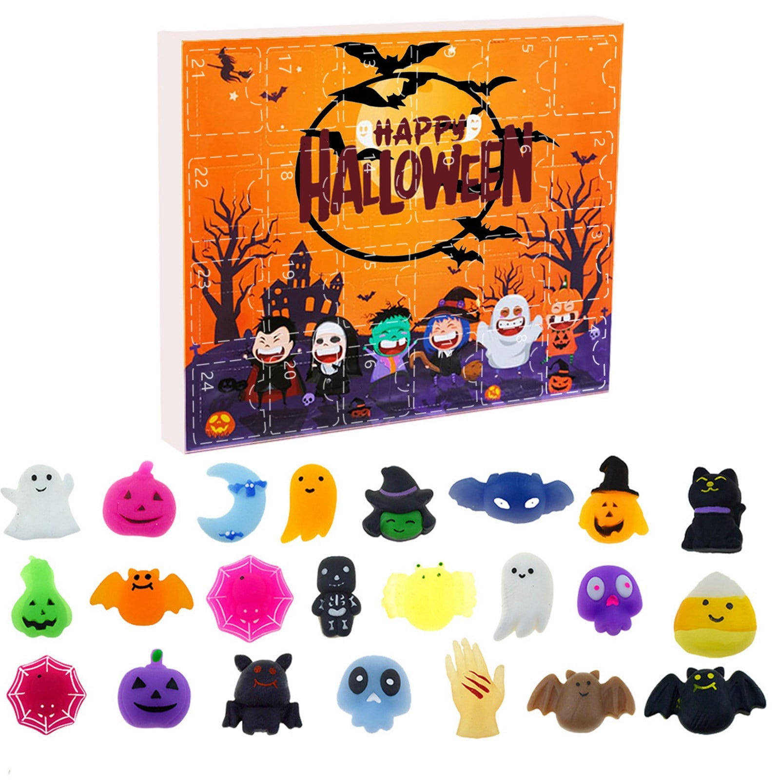 Halloween Advent Calendar 2024 for Kids - 24 Day Non Candy Countdown ...