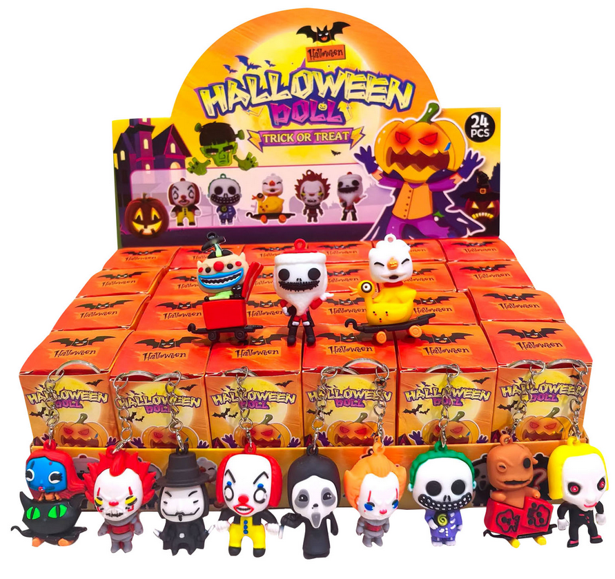 Halloween Advent Calendar 2025 - 24pcs Halloween Blind Box Toys ...