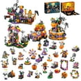 thumbnail image 1 of Halloween Advent Calendar 2025 for Adult Teens, 31 Days Halloween Countdown Adent Calendar for Kids, 6 in 1 Haunted House, Ghosts, Bats & Pumpkins Building Block Gifts for Kids Goodie Bag Stuffers, 1 of 7