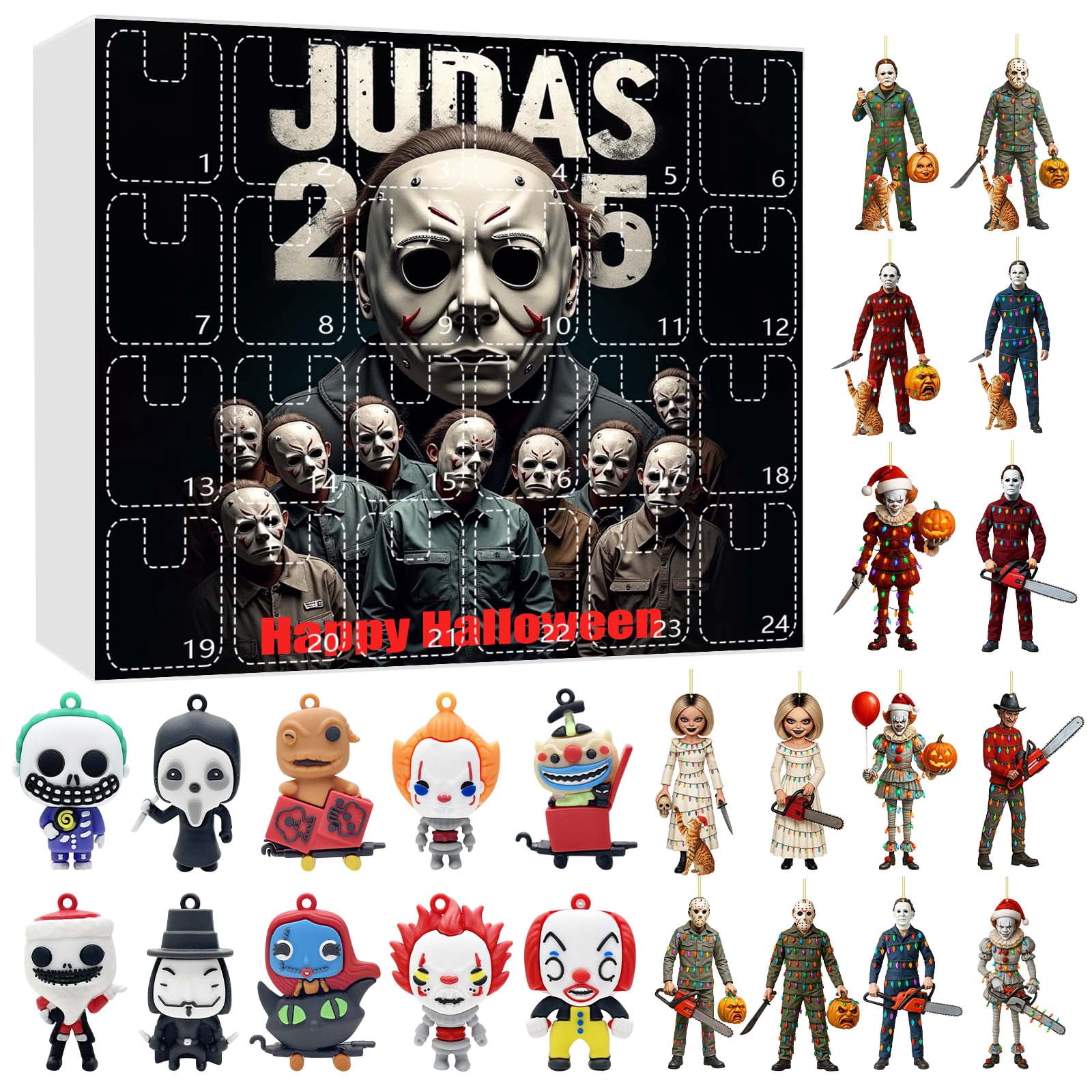 Halloween Advent Calendar 2025 - Contains 24 Gifts, 2025 Halloween ...