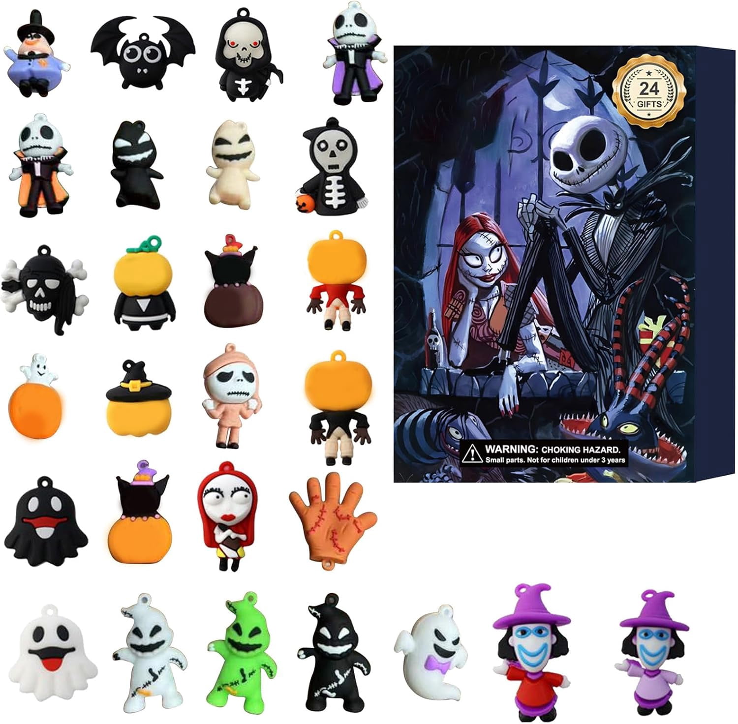 Halloween Advent Calendar 2025 - Halloween Countdown Calendar 24 Day ...