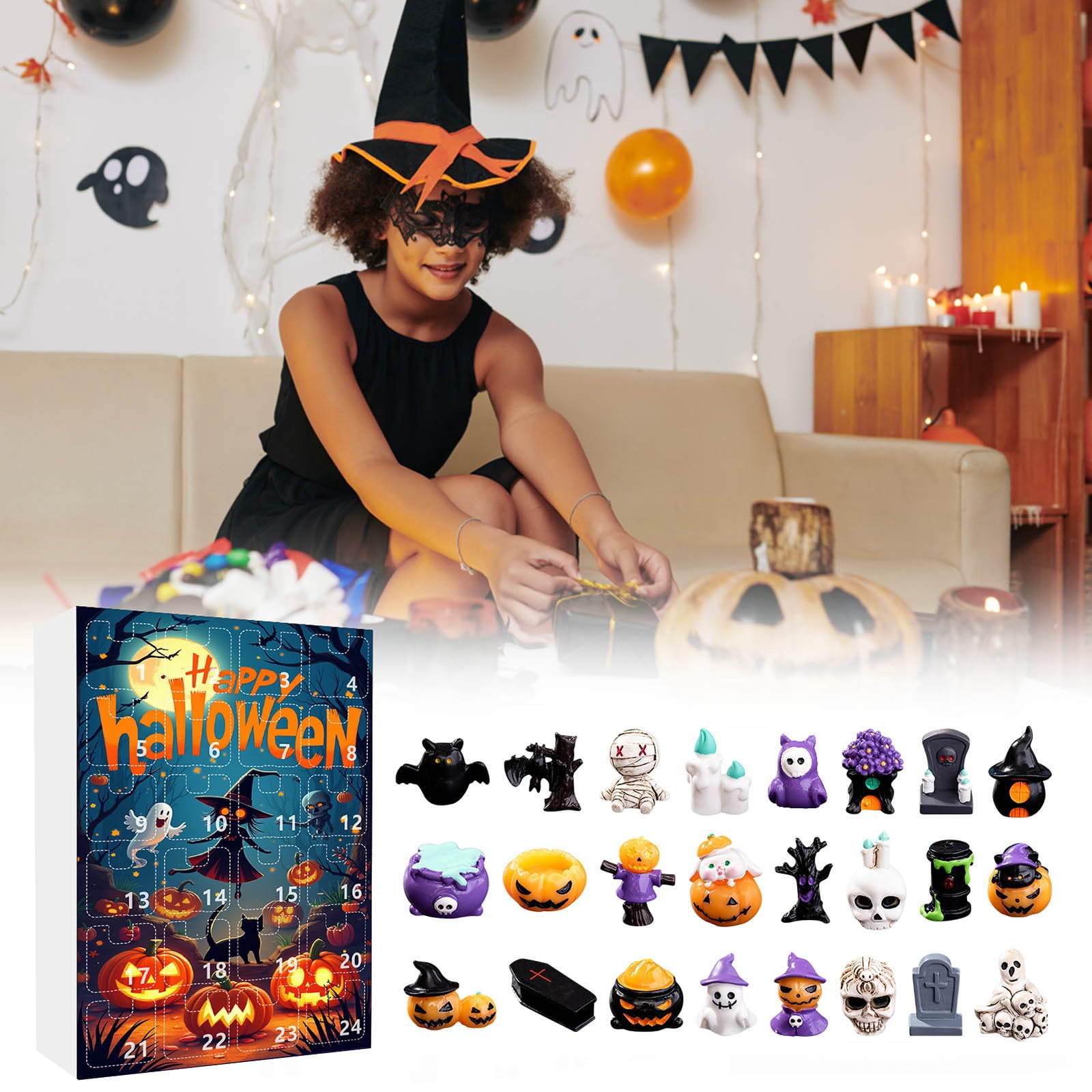 Halloween Advent Calendar 2025 Halloween Countdown Calendar Surprise ...