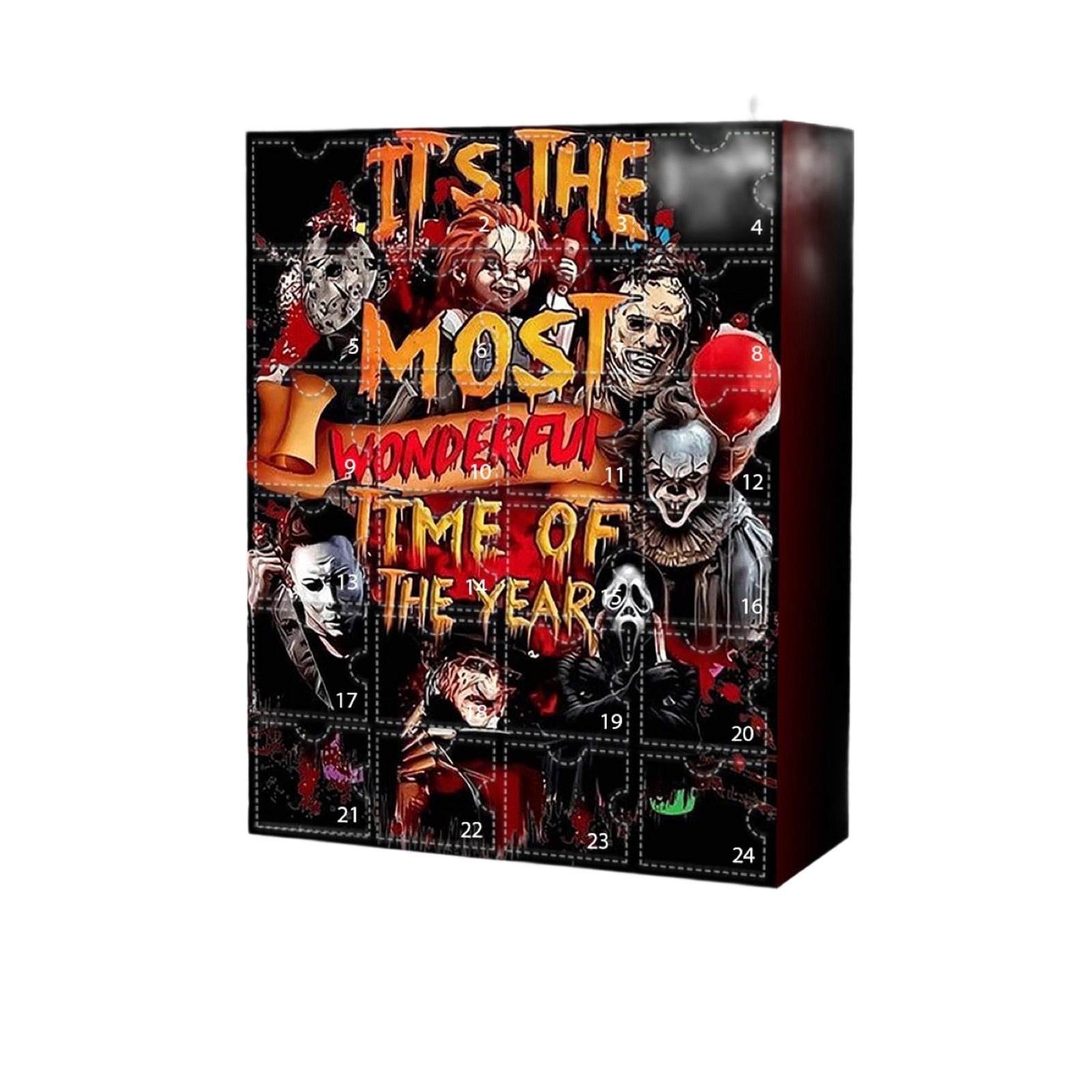 Halloween Advent Calendar 2025, Halloween Horror Figures Advent ...