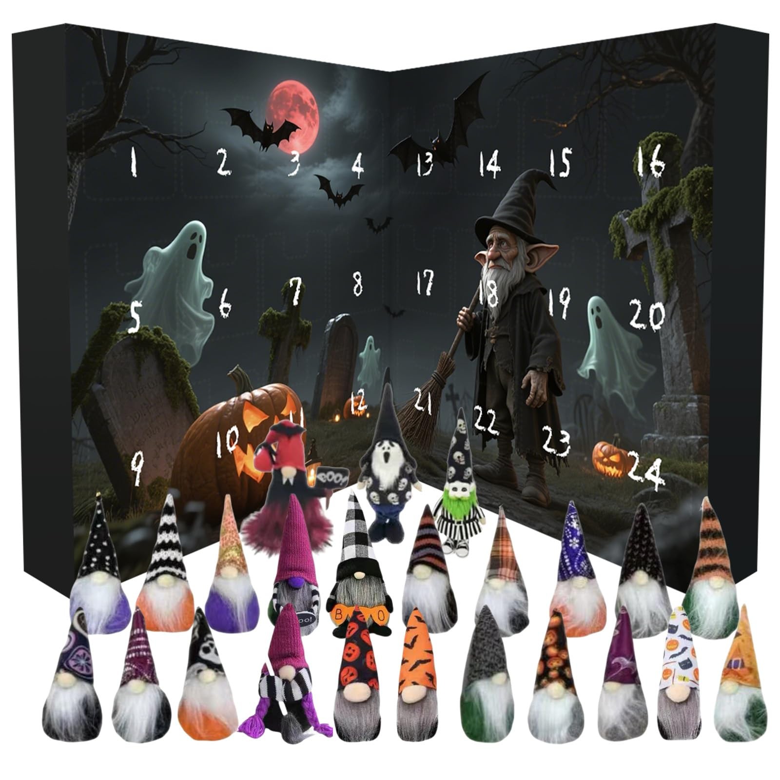 Halloween Advent Calendar 2025, Halloween Horror Figures Advent ...