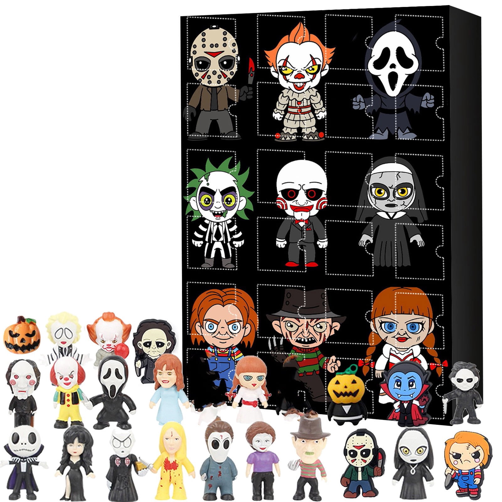 Halloween Advent Calendar 2025, Halloween Horror Figures Advent ...