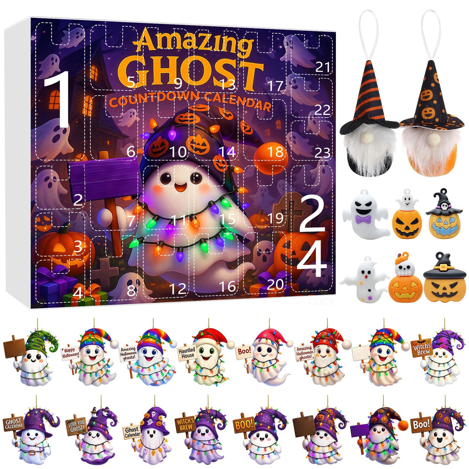 Halloween Advent Calendar 2025, Halloween Horror Figures Advent ...