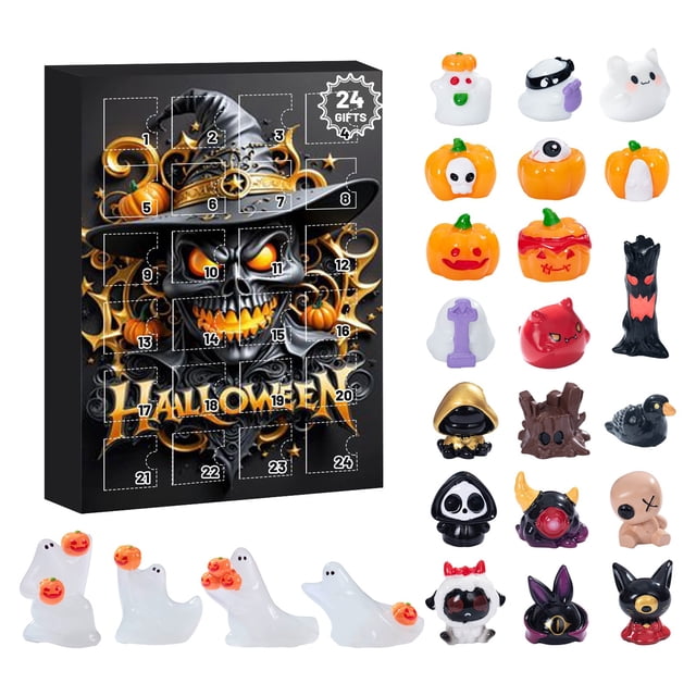 Halloween Advent Calendar 2025, Horror Movie Figures Advent Calendar ...