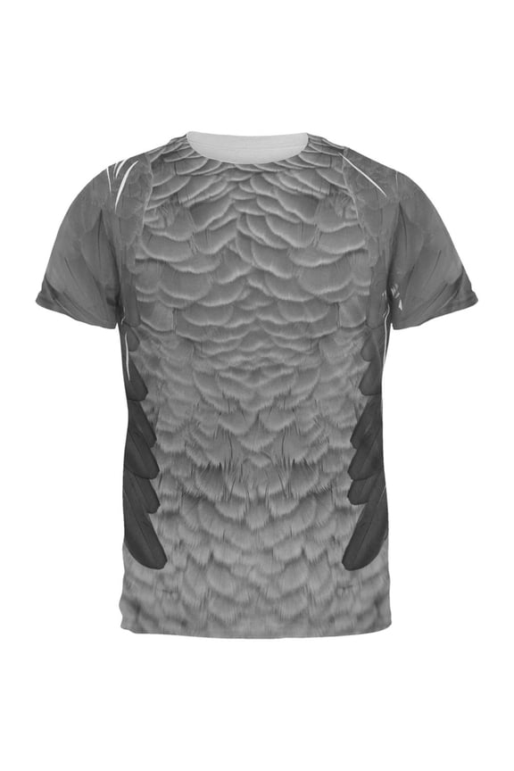 Halloween African Grey Parrot Costume All Over Adult T-Shirt