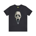 thumbnail image 1 of Halloween Aged Ghostface Mask Short Sleeve T-Shirt, 1 of 6