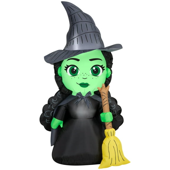 Halloween Airblown Yard Inflatables Elphaba Wicked, 60in