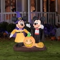 thumbnail image 1 of Halloween Airblown-mickey And Minnie W/pumpkin Sce, 1 of 2