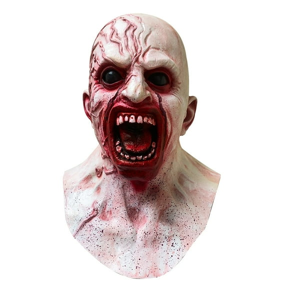 Halloween Alien Big Mouth Halloween Headgear Scary Alien Person *1 Halloween Scary Headgear Fork Headgear Party Props Halloween Party 9 Party