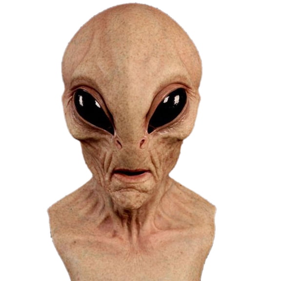IGEED Alien Halloween Costume Masks, with Scary Horror, Soft Elastic, Tear Resistant, Realistic Design for Adult