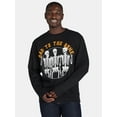 thumbnail image 1 of Halloween All Gender Bad to the Bone Skeleton Sweatshirt, Men's Sizes XS-3XL, 1 of 5