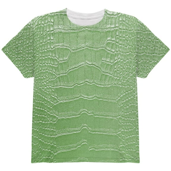 Halloween Alligator Costume All Over Youth T Shirt Multi YSM