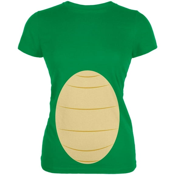 Halloween Alligator Costume Juniors Soft T Shirt Irish Green X-LG