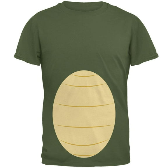 Halloween Alligator Costume Mens T Shirt Military Green 3X-LG