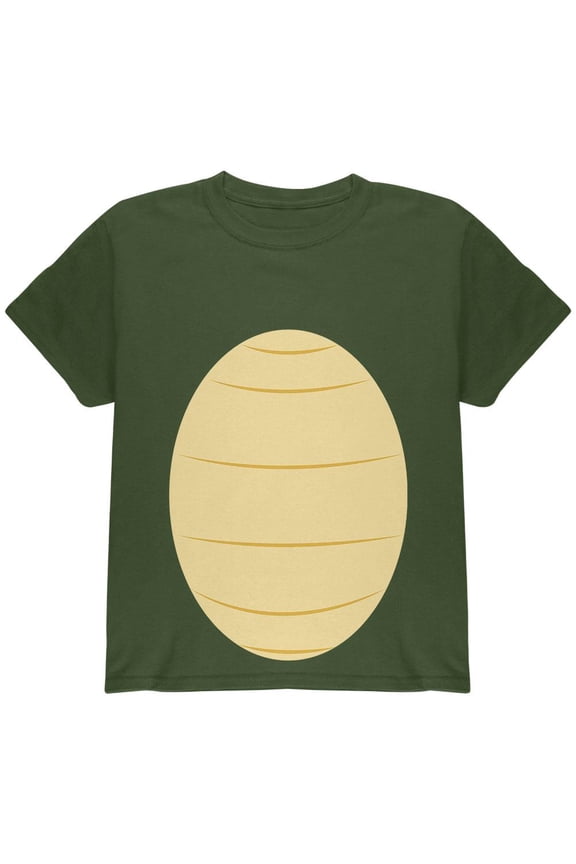 Halloween Alligator Costume Youth T Shirt Military Green YXL