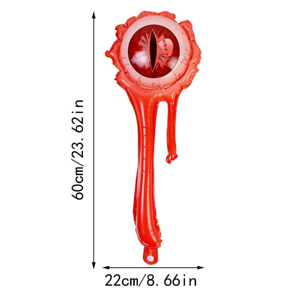 Halloween Aluminum Foil Eye and Ghost Balloon 4 Inch for Party Decor and Pranks
