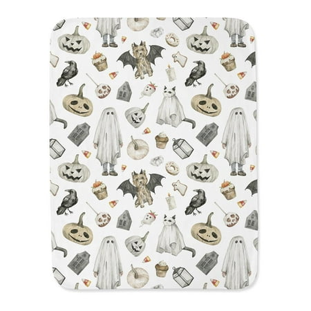 Halloween Animal Pattern Blanket -Image by Shutterstock,