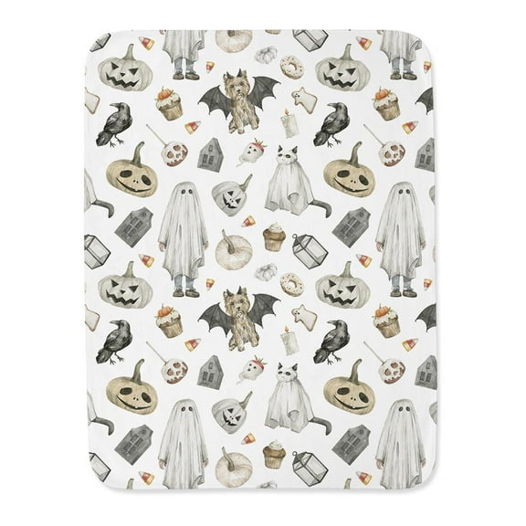 Halloween Animal Pattern Blanket  -Image by Shutterstock,