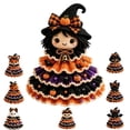thumbnail image 1 of Halloween Animal Tree Crochet DIY Craft Kit, Tabletop Decor Handmade Set Featuring Beads, Bell, Complete Crochet Supplies & Tutorial, Ideal Holiday Craft Project & Gift for Adult Available Styles, 1 of 7