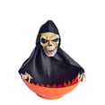 thumbnail image 1 of Halloween Animated Candy Dish - Light-Up Grim Reaper Bowl with Spooky Sounds - Motion Sensor Activated Treat Holder for Indoor/Outdoor Decor, 1 of 3
