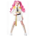 thumbnail image 1 of Halloween Anime Cosplay Costume, Popular Singer Anime Cosplay Halloween Costume, Jacket Top and Shorts 3-Piece Set, 1 of 6