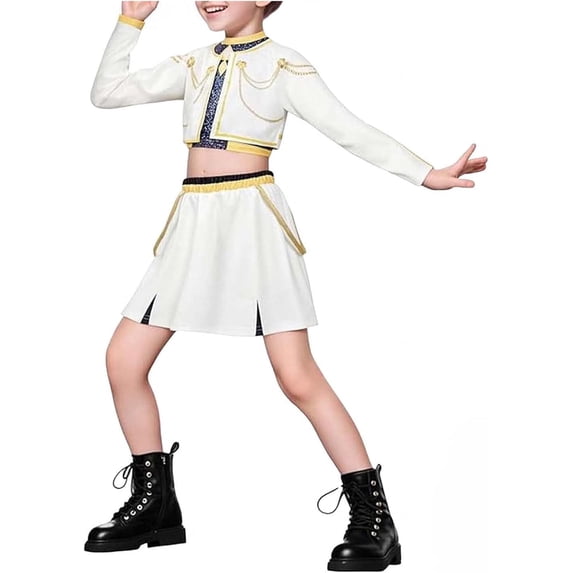 Halloween Anime Cosplay Costume, Popular Singers Idol Stage Role Play Stage Costume Performance Outfits for Halloween Cosplay Dress Up