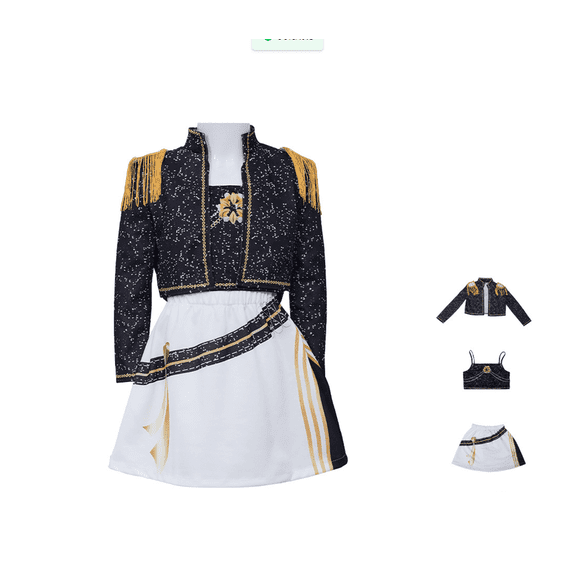 Halloween Anime Cosplay Costumes, Popular Singer Idol Group T-Shirts Skirt Suit, Pop Star Dress Up Stage Outfits for Party Festival Performance