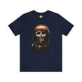 thumbnail image 1 of Halloween Annabelle Face Short Sleeve T-Shirt - Creepy Doll Horror Movie, 1 of 3