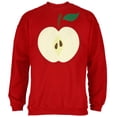 thumbnail image 1 of Halloween Apple Slice Costume Mens Sweatshirt Red MD, 1 of 1