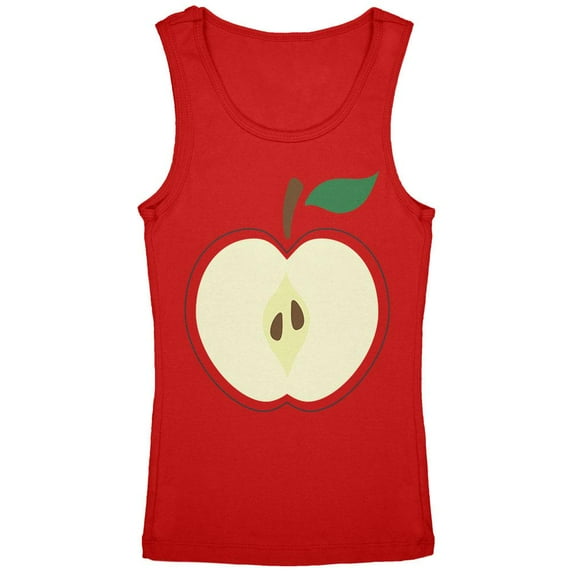 Halloween Apple Slice Costume Youth Girls Tank Top Red YMD