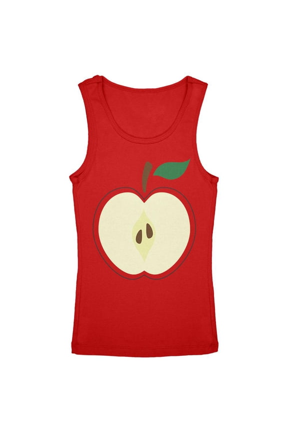 Halloween Apple Slice Costume Youth Girls Tank Top Red YSM