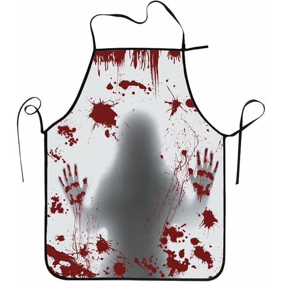 Halloween Aprons for Women Men, Funny Baking Apron Adjustable, Baking Gifts for Bakers Women Friends
