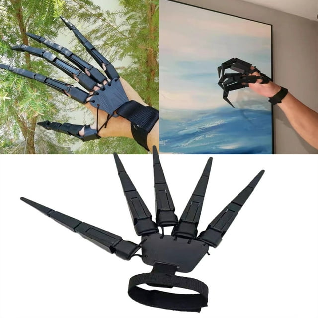 Halloween Articulated Fingers 3D Printed Articulated Finger Extensions