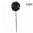 thumbnail image 1 of Halloween Artificial Allium Ball Stem Gothic Round Flower for Vase Decor, 1 of 6