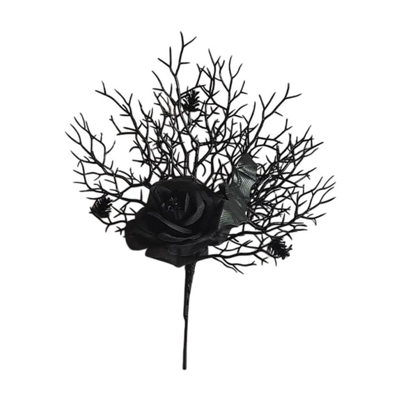 Halloween Artificial Black Dead Branch for Living Room, Bedroom, Tables,Party,Festival, Flower Arrangement Decoration