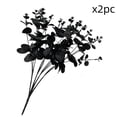 thumbnail image 1 of Halloween Artificial Eucalyptus Bush Gothic Faux Leaf Stems for Vase Filler, 1 of 6