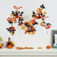 thumbnail image 1 of Halloween Artificial Maple Leaf Garland with Pumpkins and Sunflowers 66.7 inch Fall Vine for Stair Railing Mantle Door Table Harvest Festival Autumn Decor, 1 of 6