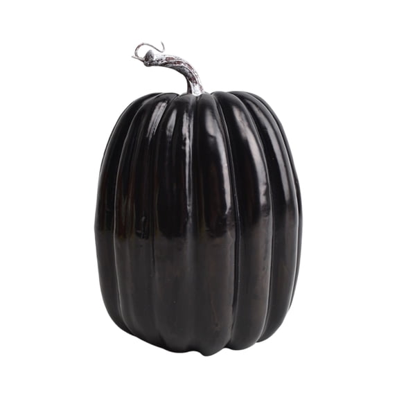 Halloween Artificial Pumpkin Farmhouse Decor, Rustic Country Style Fall Thanksgiving Table Centerpiece for Kitchen Mantel Shelf Entryway Fall Accent Ornament