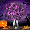 thumbnail image 1 of Halloween Artificial Roses with Realistic Spider Decorations,Halloween Fake Spider Rose,Portable Imitation Creepy Flowers for Spooky Home & Halloween Party Decor in Table Centerpieces, 1 of 9