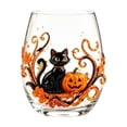 thumbnail image 1 of Halloween Artisan Glassware Collection, Spooky Clear Cups for Cocktails Juice Iced Coffee, Party Gift Home Decor, 1 of 8