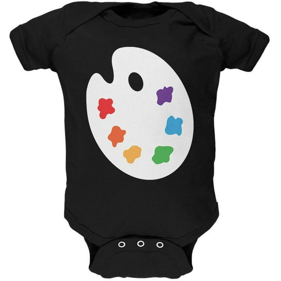 Halloween Artist Palette Costume Soft Baby One Piece 18-24 M